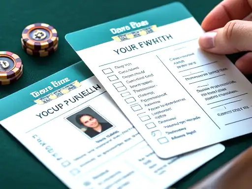 Registration checklist for new casino account