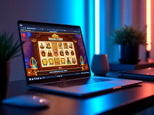 Book of Dead pokie artwork at Perth Casino