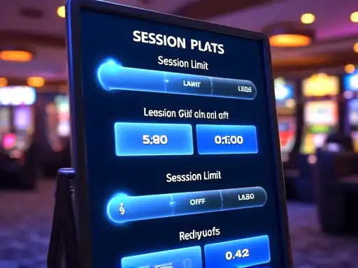 Responsible gambling limits and controls visual